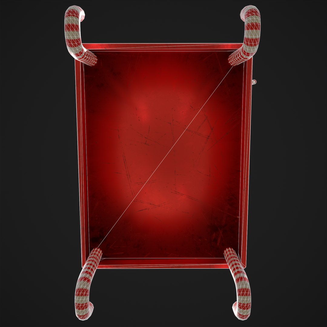 Festive Holiday Drop Box 3D Model - TurboSquid 1817667