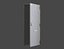Low-Poly Japanese Retro Room Entrance Door