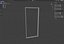 Low-Poly Japanese Retro Room Entrance Door