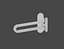 Low-Poly Japanese Retro Room Entrance Door