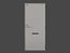 Low-Poly Japanese Retro Room Entrance Door