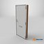 Low-Poly Japanese Retro Room Entrance Door