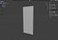 Low-Poly Japanese Retro Room Entrance Door