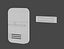 Low-Poly Japanese Retro Room Entrance Door