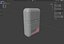 Low-Poly Japanese Retro Room Entrance Door