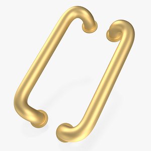 Door Handles Vintage Gold