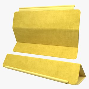 Smart Cover for Ipad Air Yellow 3D Model