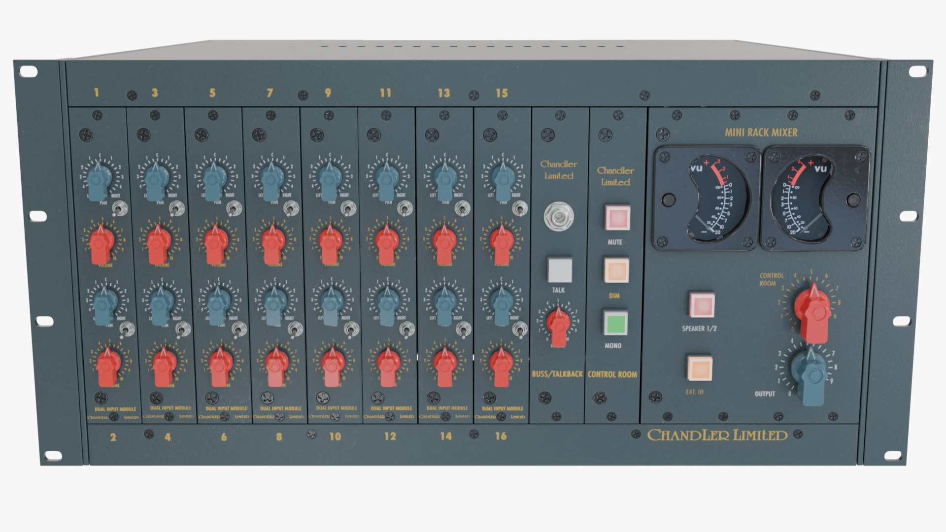 3D Chandler Limited TG Mini Rack Mixer - TurboSquid 2299062