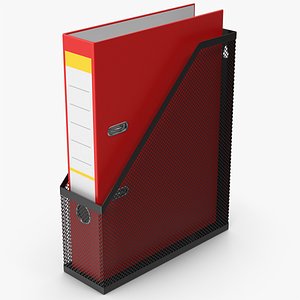 3D model File Holder And Document Storage Binder
