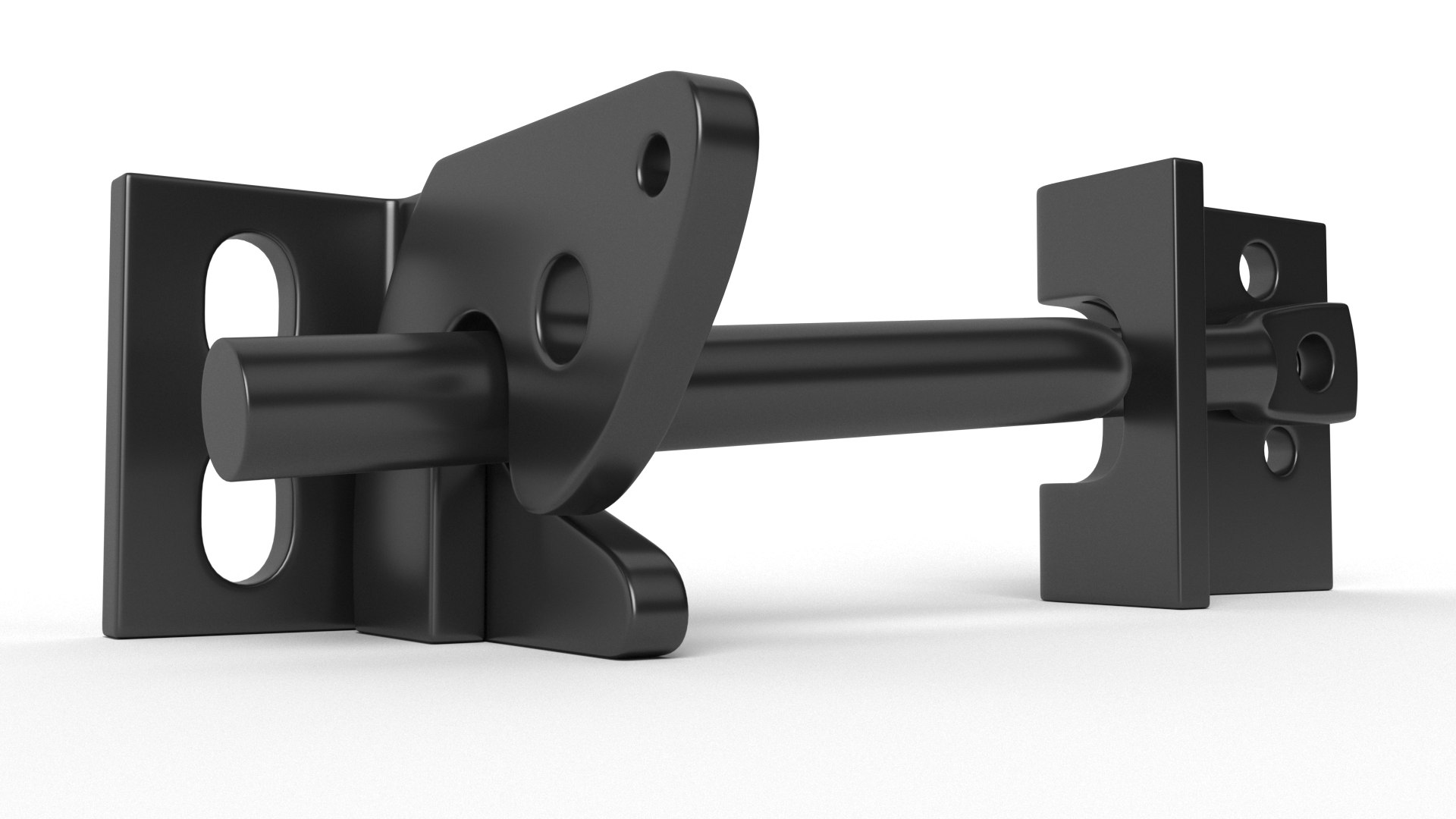 3D Heavy Duty Gate Latch Model TurboSquid 1965560