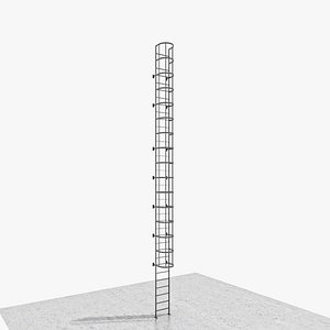 3D model Vertical stair