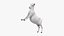 Goat Saanen Breed Rigged for Cinema 4D