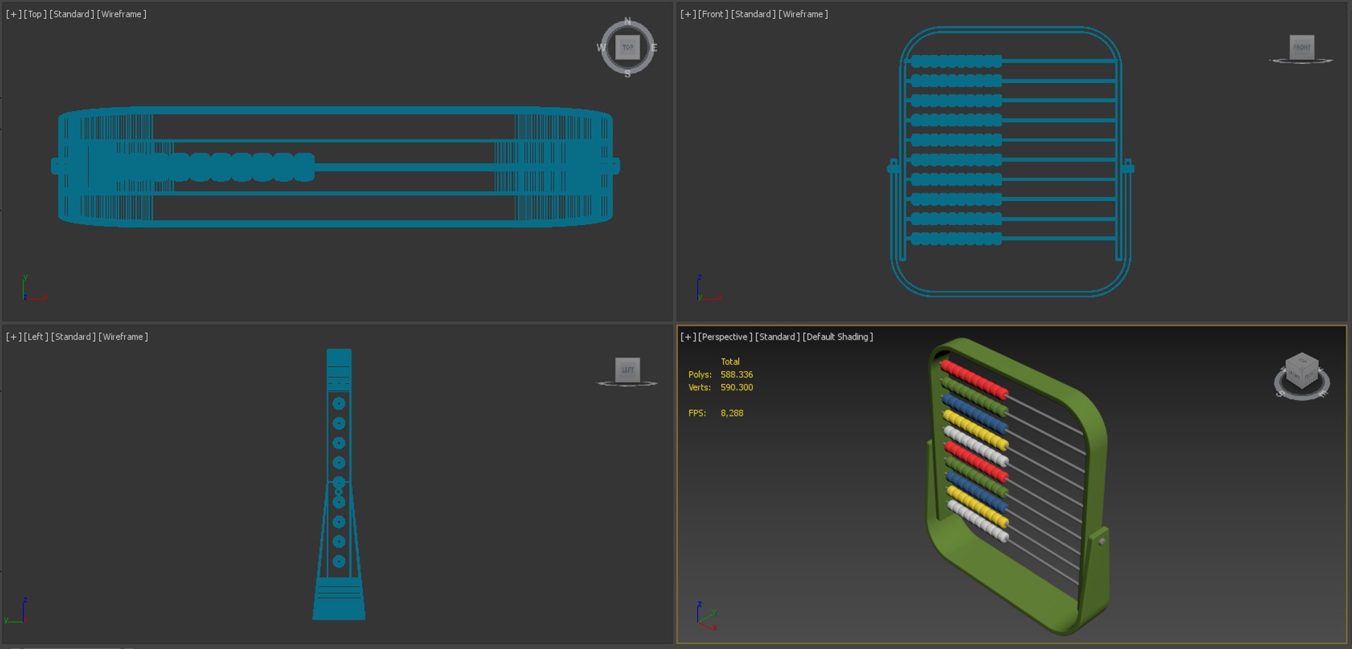 Abacus Model - TurboSquid 1944221