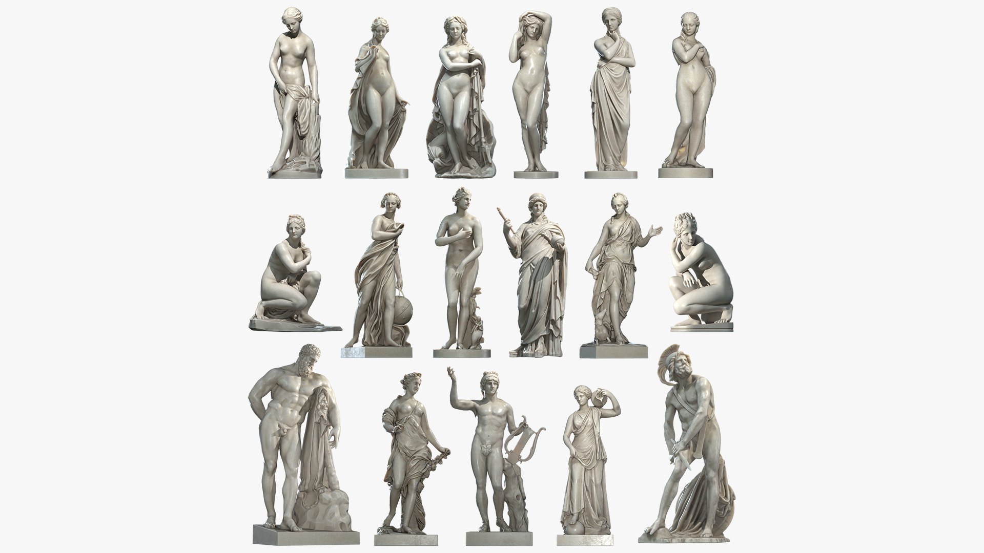 Classic Sculptures model https://p.turbosquid.com/ts-thumb/3Z/HiDYSd/15/allsculptures_2frame2/jpg/1715639588/1920x1080/fit_q87/0f4dc8fd3ee591338e4fa2cb230e9be4a6657edb/allsculptures_2frame2.jpg