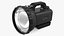 Digitals Long Range LED Searchlight Black