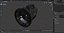 Digitals Long Range LED Searchlight Black