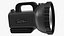 Digitals Long Range LED Searchlight Black