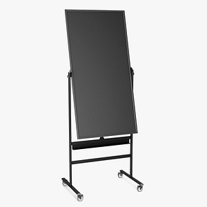 3D Aluminum Tall Magnetic Blackboard