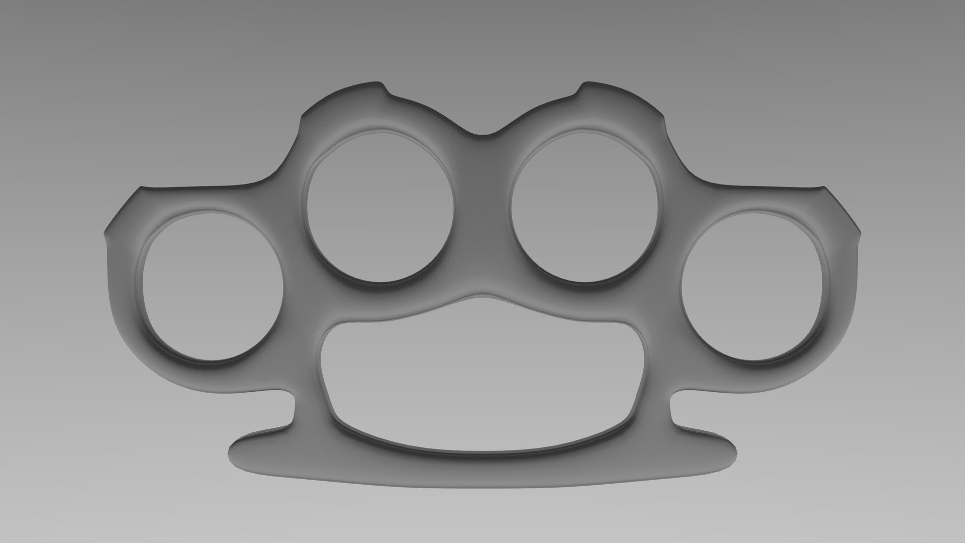 3d Model Knuckle Duster 5792