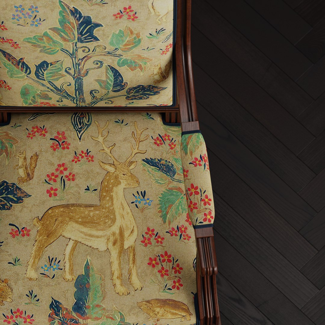 Velvet Zoffany Arden 4k PBR 3D Model - TurboSquid 2248394