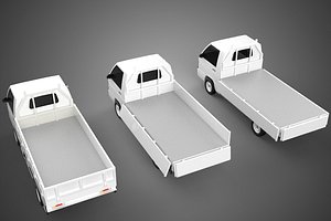 COLLECTION 3 WAY WIDE DECK DROP SIDE LOAD BED BODY PICKUP TRUCK model