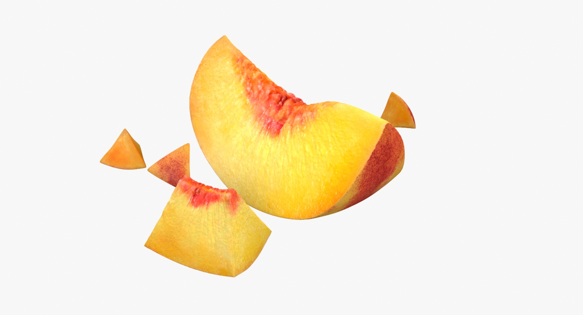 peach slice 3D https://p.turbosquid.com/ts-thumb/3Z/SOgbL1/JxuuJemr/peach_slice_tb/jpg/1530897557/1920x1080/turn_fit_q99/7e4fcccbf1b9188d35a48dc6ac5ef8623b757ac0/peach_slice_tb-1.jpg