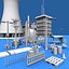 nuclear power street 3d model
