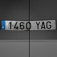 License plate