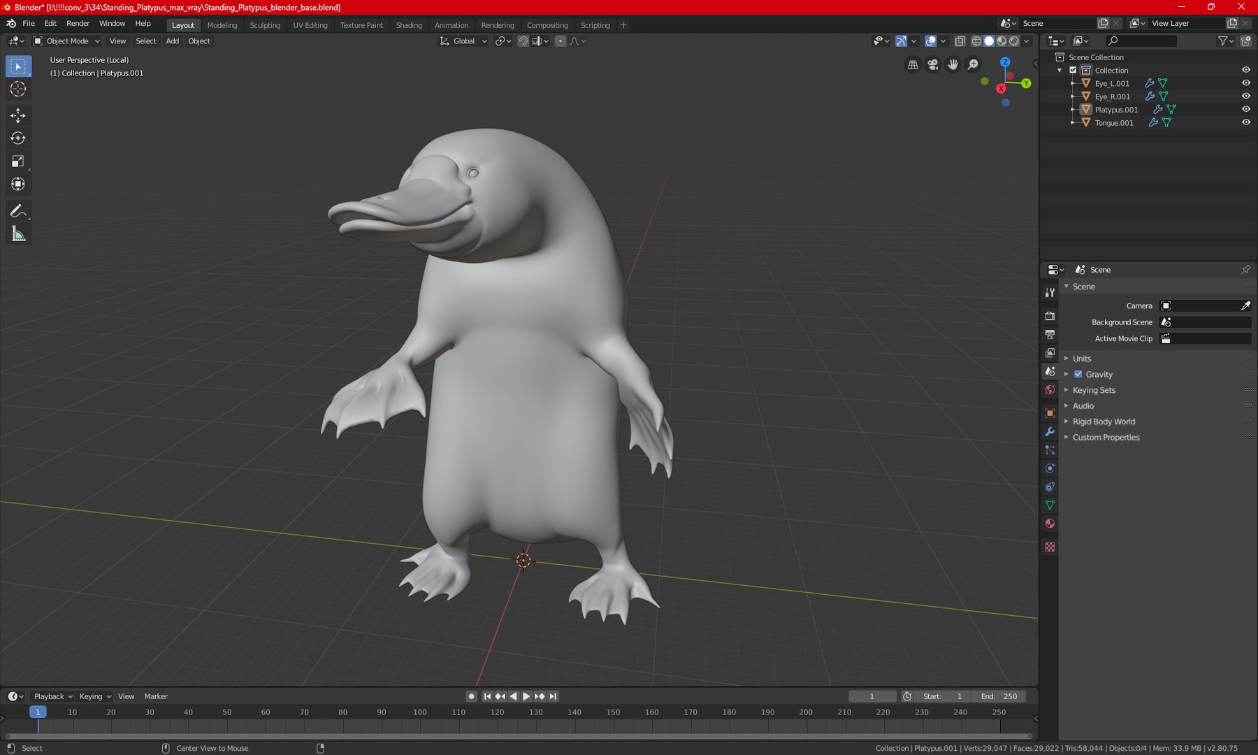 3D Standing Platypus https://p.turbosquid.com/ts-thumb/3Z/VdrMQS/bY/standingplatypusvray3dmodel022/jpg/1701195894/1920x1080/fit_q87/c6fa5b03442c88299055bc7a54498bacf99987d3/standingplatypusvray3dmodel022.jpg