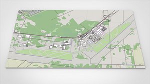 3D Montreal Mirabel International Airport Quebec Canada