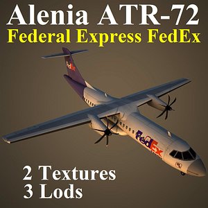 3d alenia fdx model