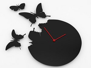 free 3ds model decorative wall clock