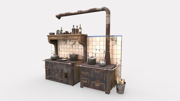 Old Stoves And Kitchenware model