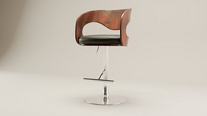 dwell-bar-stool-fbx-obj-blend-ue-collada model