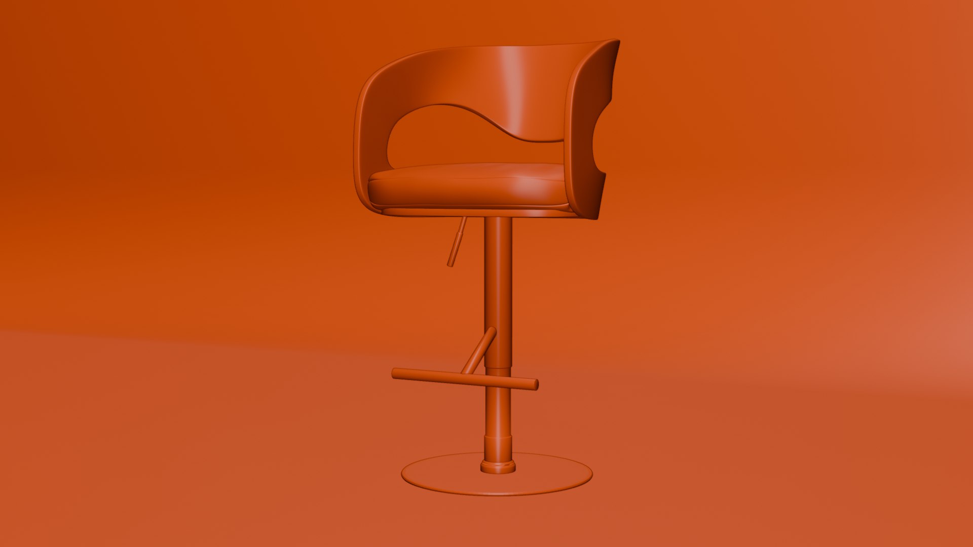Dwellbarstoolfbxobjblenduecollada Model TurboSquid 2190393