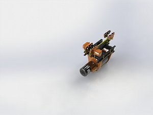 winch 2 para 3D model