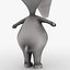 Éléphant de dessin animé (RIGGED)