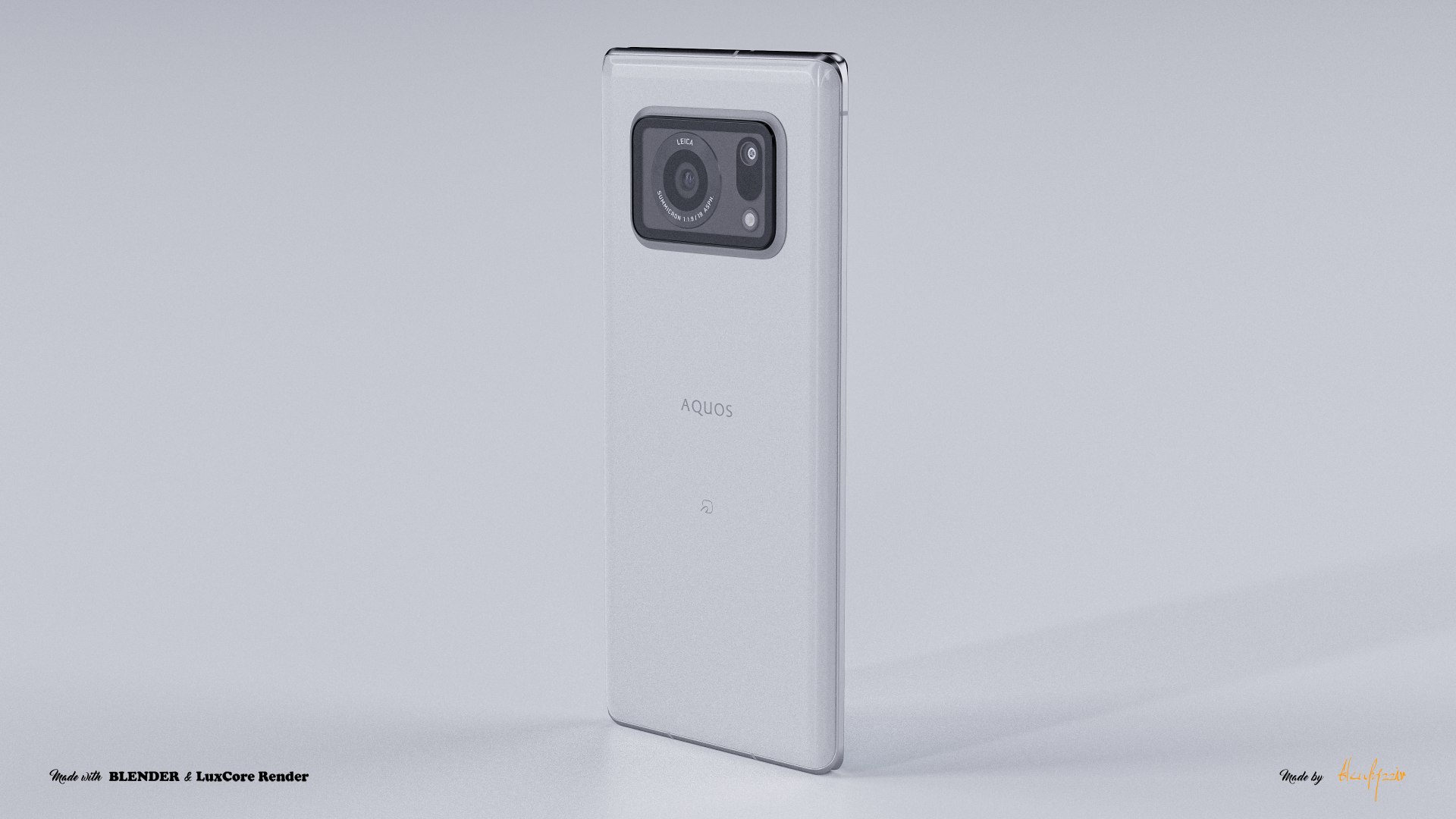 SHARP AQUOS R6 Model - TurboSquid 1735081