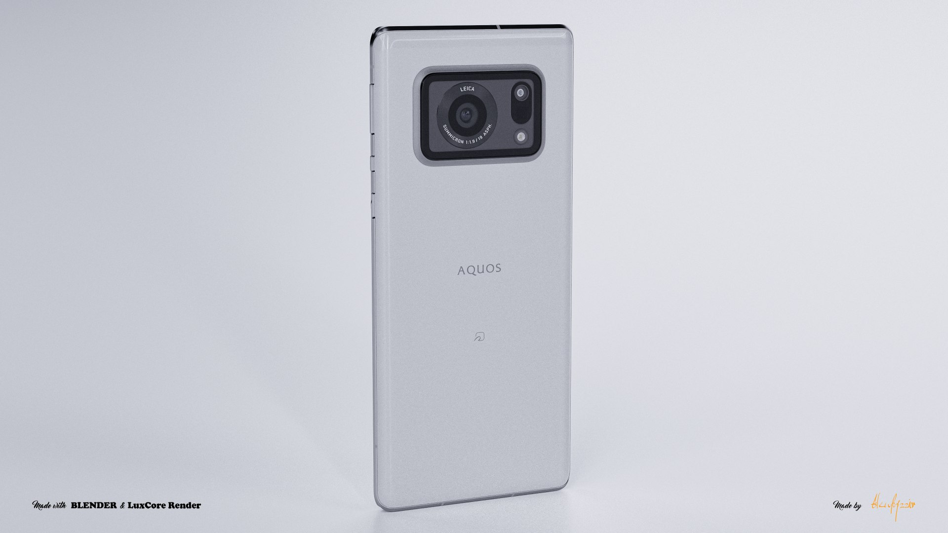 SHARP AQUOS R6 Model - TurboSquid 1735081