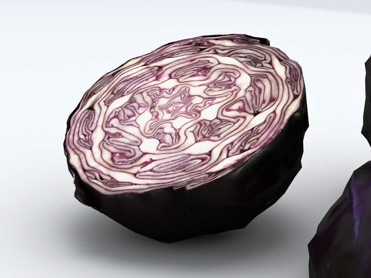 3D Purple Cabbage Model - TurboSquid 2178469