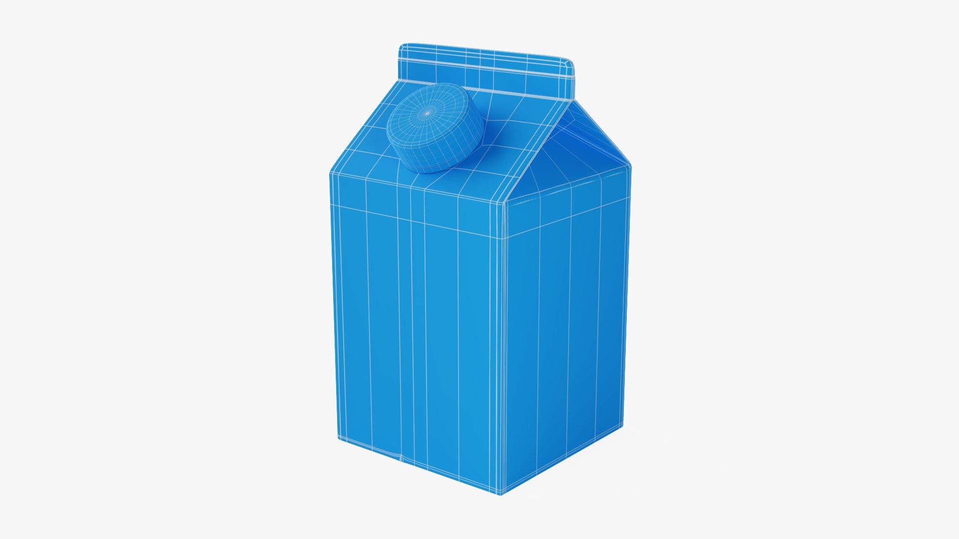 Milk Container 3D - TurboSquid 1743225