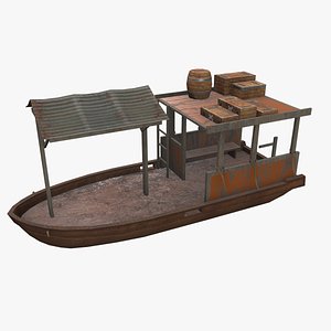 3D ship watercraft vessel