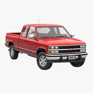 シボレーK30 SILVERADO 19853Dモデル - TurboSquid 1392807