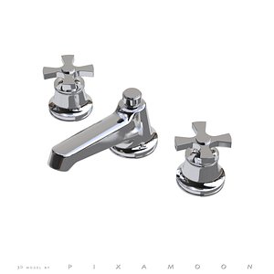 waterworks transit faucet cross obj