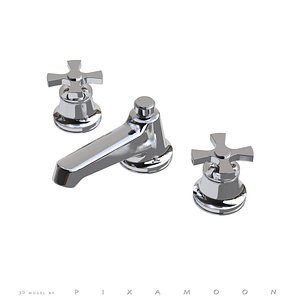 Waterworks Transit Faucet with Cross Handles