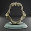Megalodon jaw 3D print model