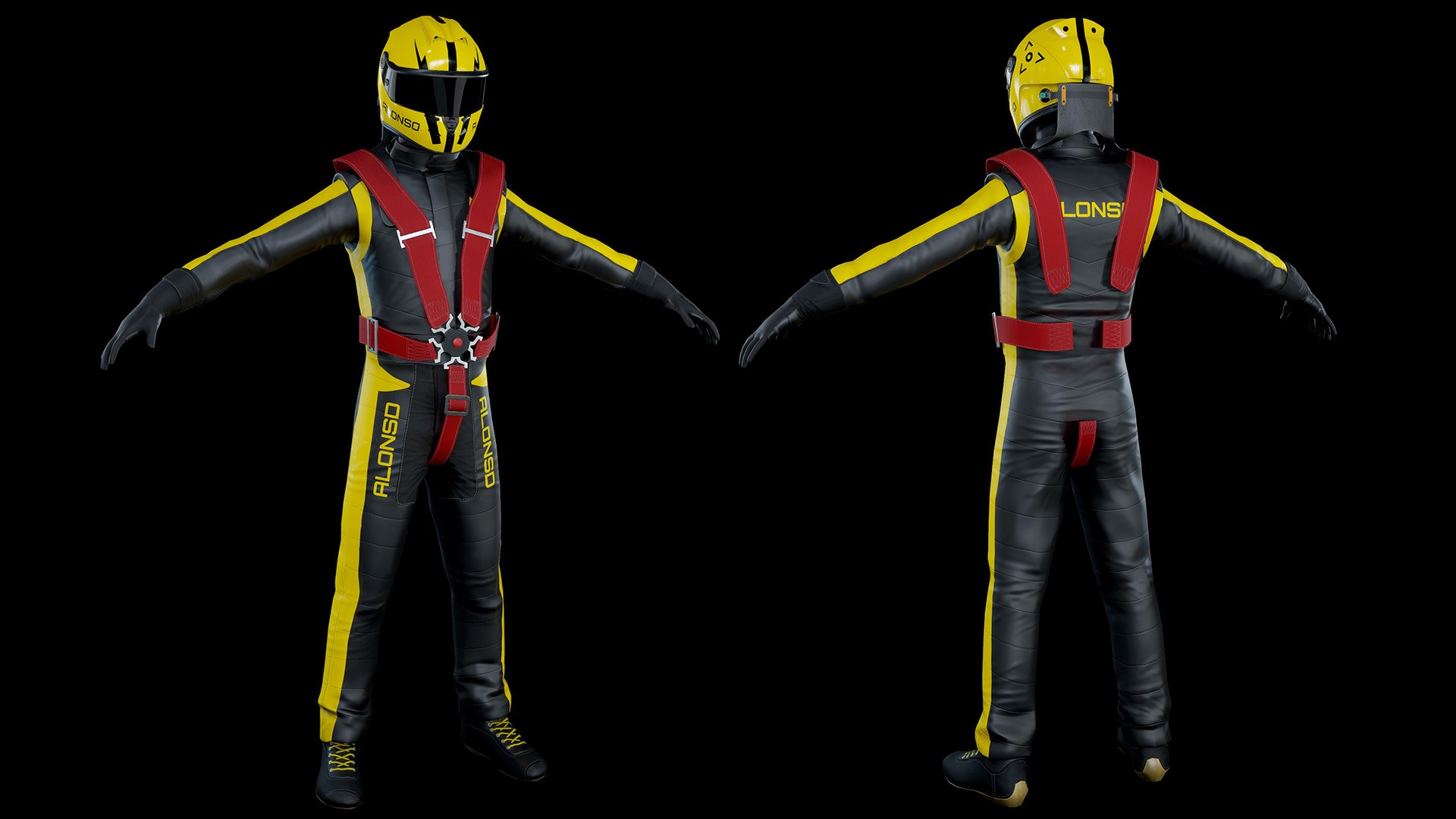 Driver F1 Model - TurboSquid 1727739