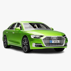 2018 Audi A8 3D model