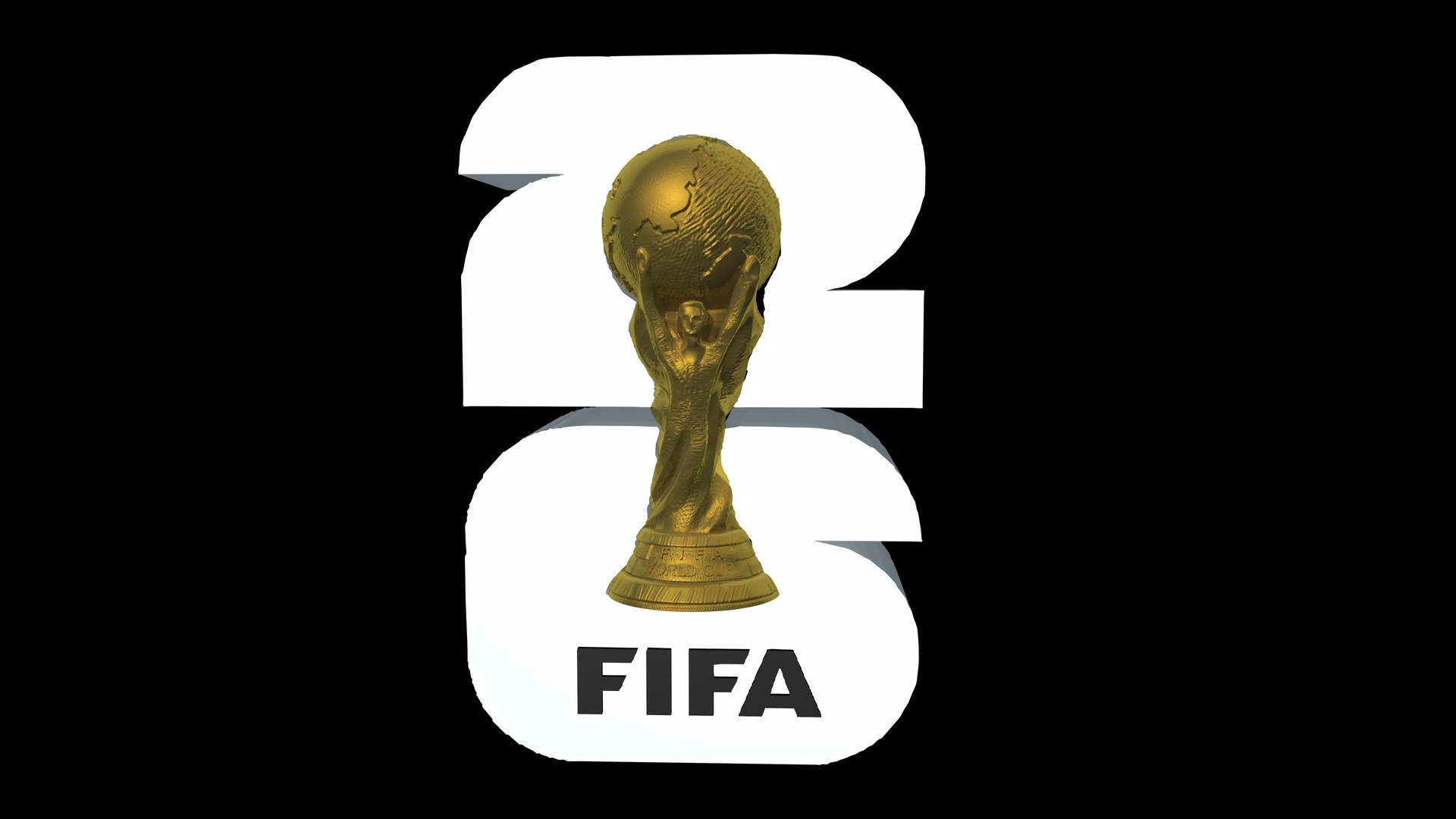 Logo FIFA World Cup 2026 3D model - TurboSquid 2073871