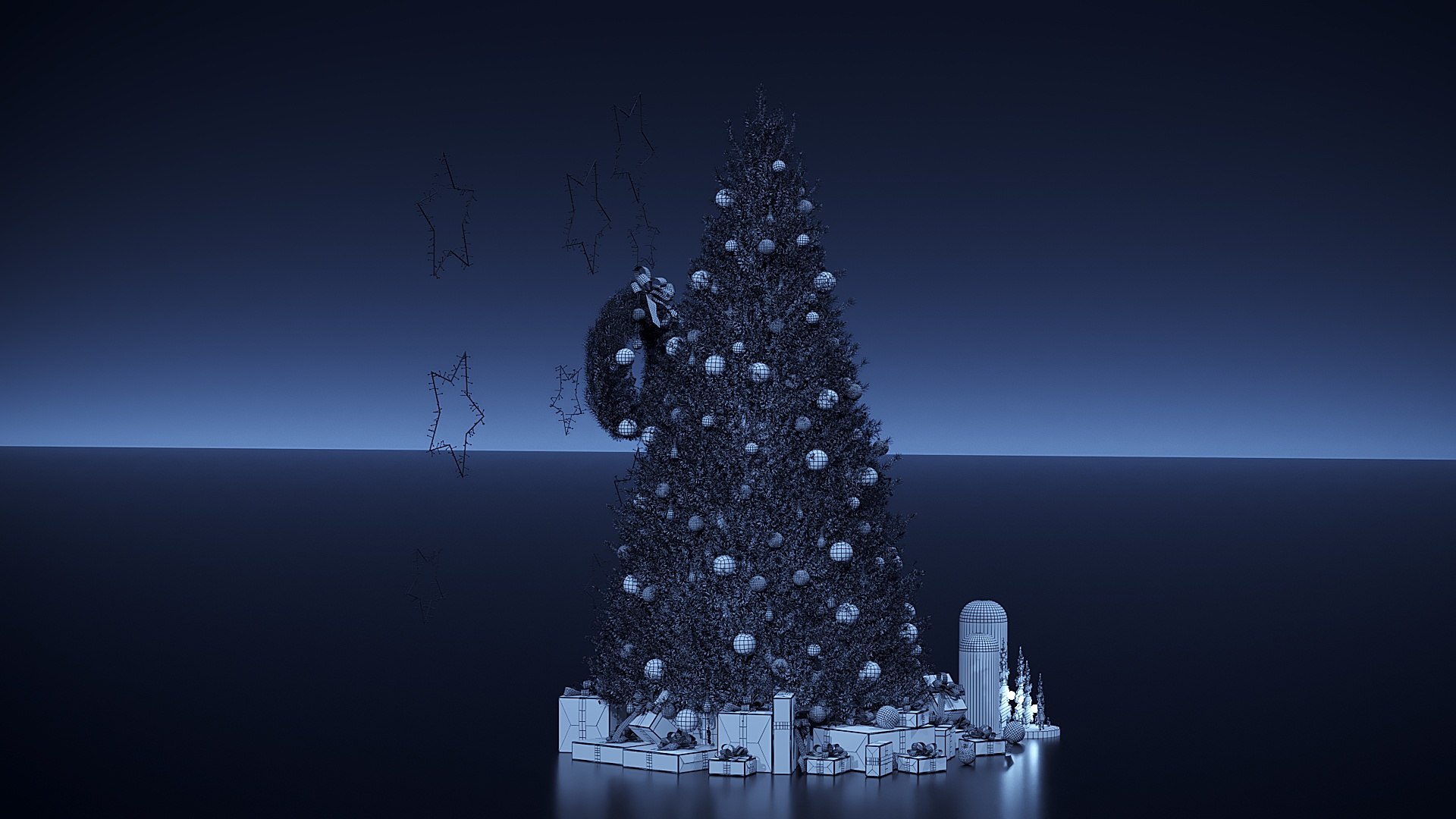 Christmas tree with wreath 3D https://p.turbosquid.com/ts-thumb/3Z/zpSwVd/5f/cam_wire00/jpg/1767601760/1920x1080/fit_q87/19b01615e7a25c4186b66444b493e9390d75fad2/cam_wire00.jpg